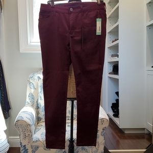 NWT Tinsel dark purple skinny Jean's size 8